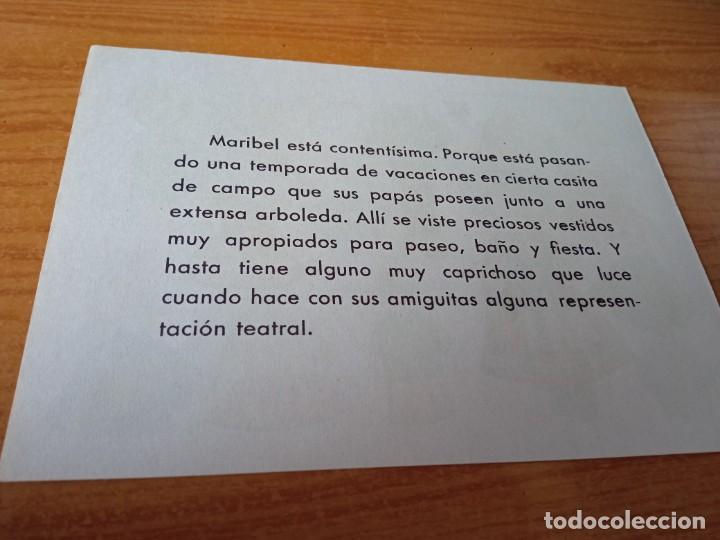 Coleccionismo recortables: lamina mu&ntilde;eca recortable eva 806 - Foto 2