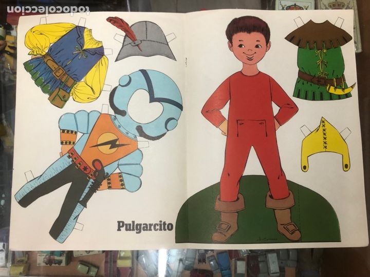 Coleccionismo recortables: CUENTO CON RECORTABLE PULGARCITO EDICIONES HYMSA COMPLETO - Foto 1
