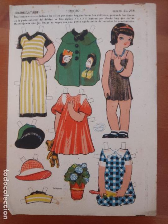 Coleccionismo recortables: RECORTABLE LA TIJERA ROC&Iacute;O - Foto 1