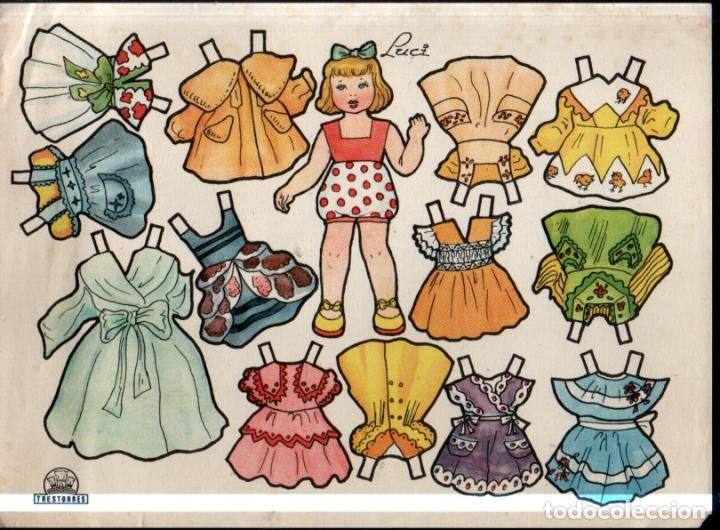 Coleccionismo recortables: RECORTABLES TRESTORRES LUCI - Foto 1