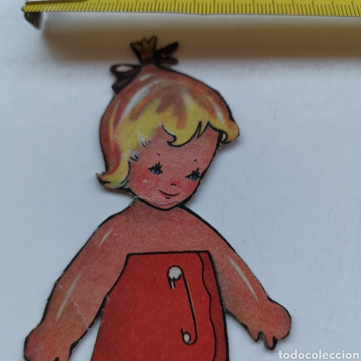 Coleccionismo recortables: Mu&ntilde;eca recortable de 1940s 1970s - Foto 2