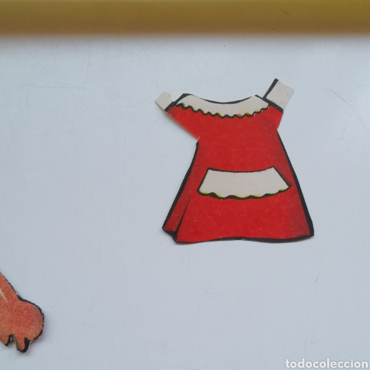 Coleccionismo recortables: Mu&ntilde;eca recortable de 1940s 1970s - Foto 3