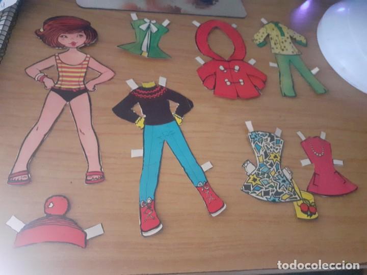 Coleccionismo recortables: recortables toray, mu&ntilde;ecas y bebes, recortada e incompleta - Foto 1