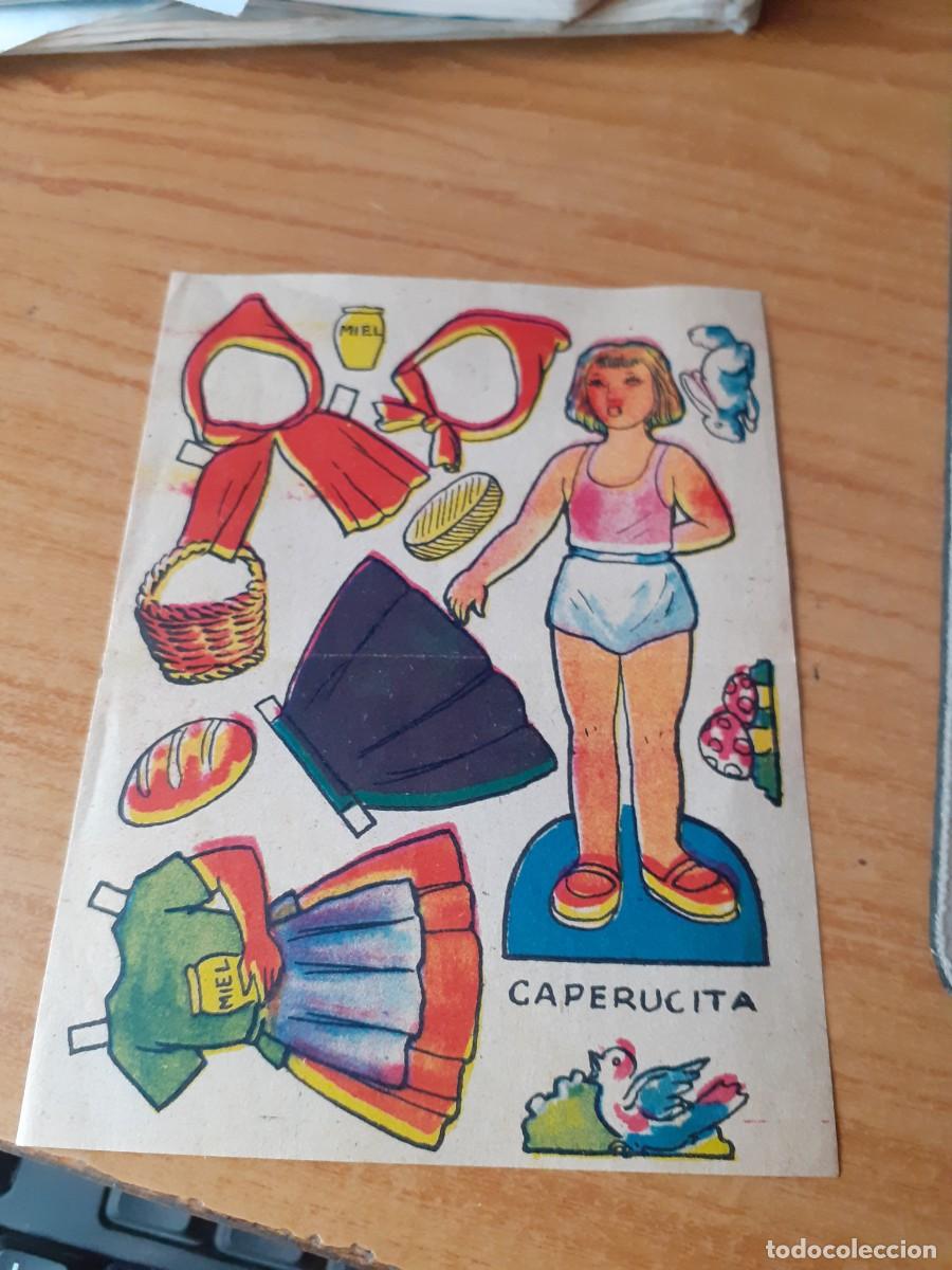 Coleccionismo recortables: lamina recortable caperucita - Foto 1