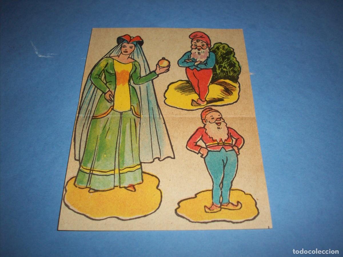 Coleccionismo recortables: lamina recortable blancanieves - Foto 1