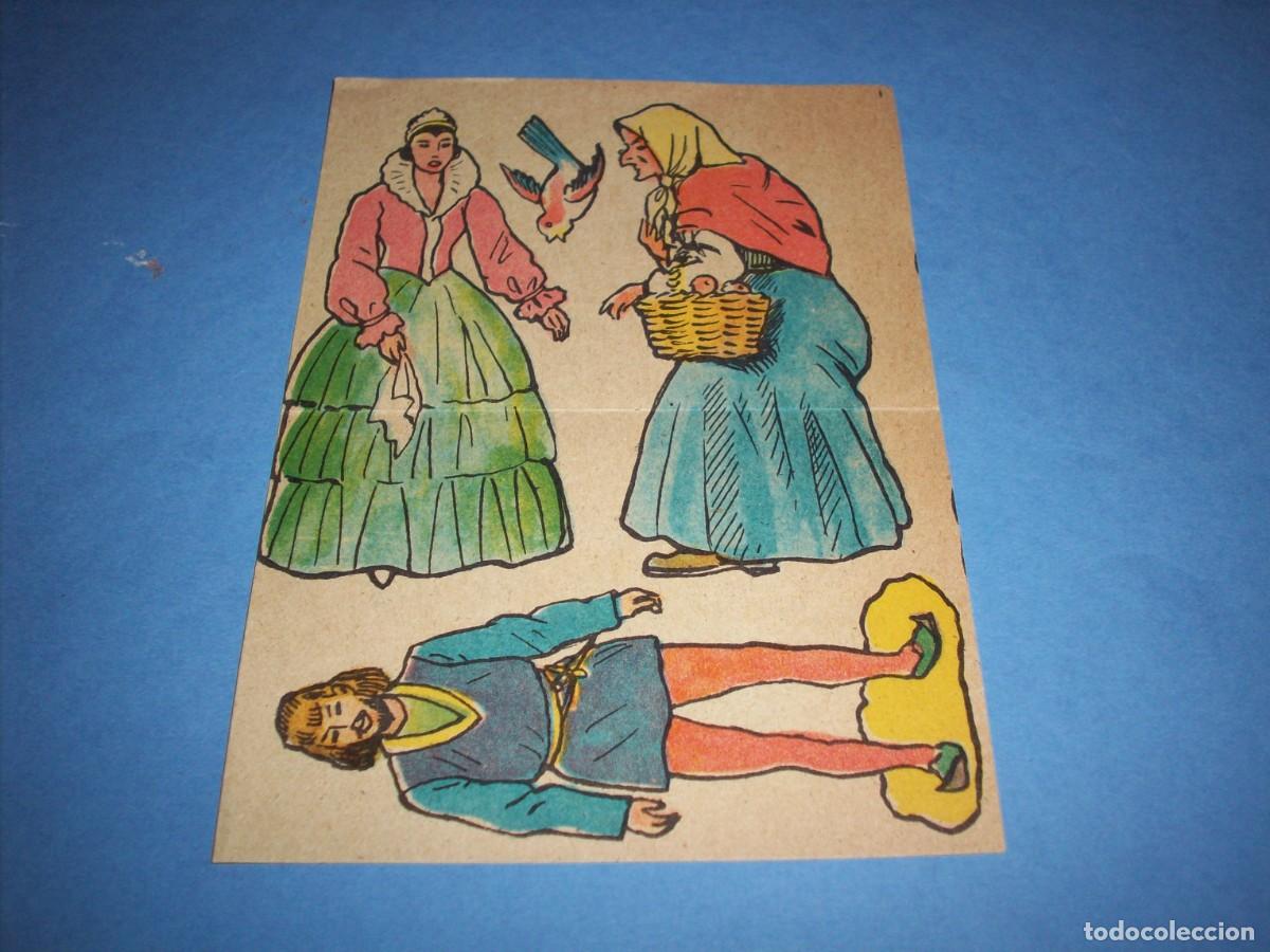 Coleccionismo recortables: lamina recortable blancanieves - Foto 1