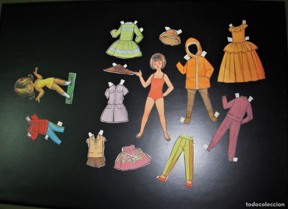 Coleccionismo recortables: MU&Ntilde;ECA RECORTABLE ROSITA Y DOS MU&Ntilde;ECAS - Foto 3