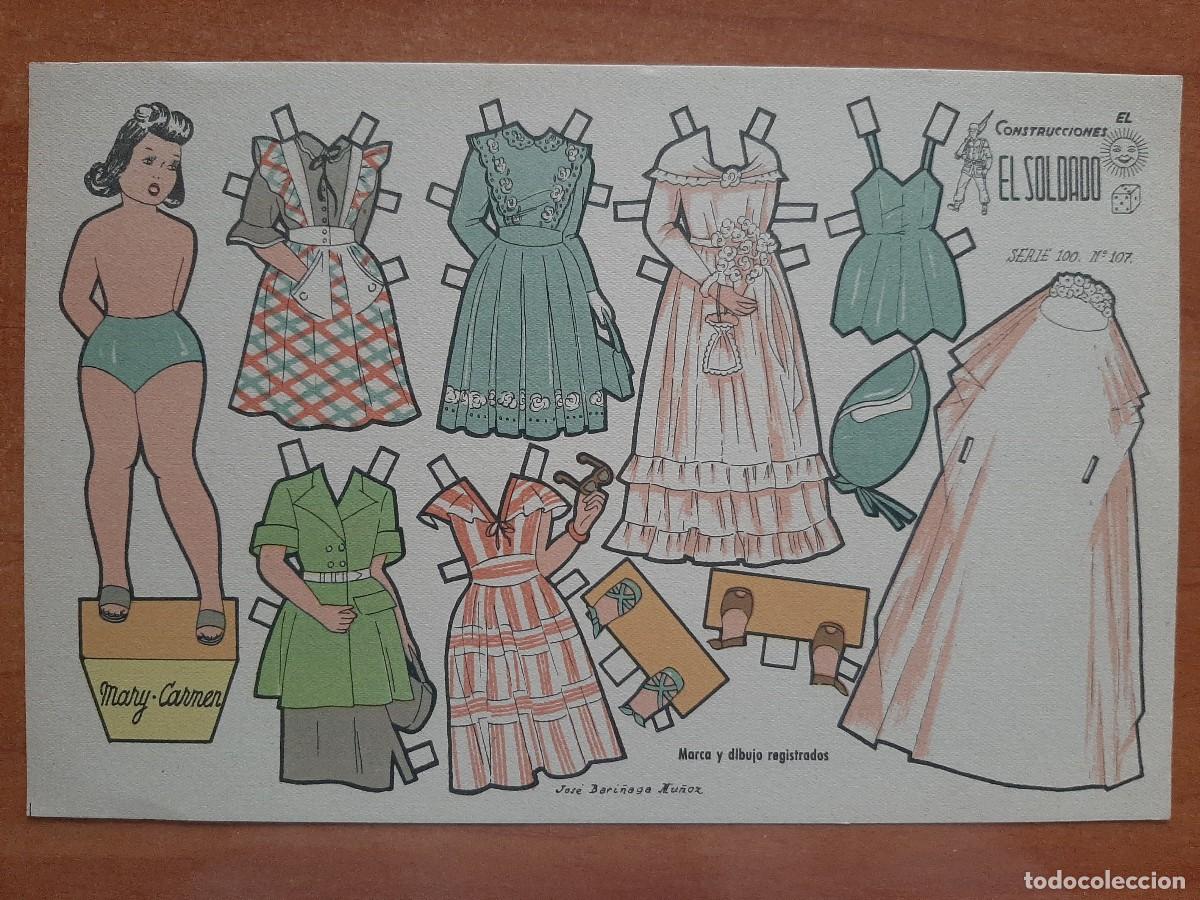 Coleccionismo recortables: RECORTABLE MU&Ntilde;&Eacute;CAS - MARY CARMEN - Foto 1