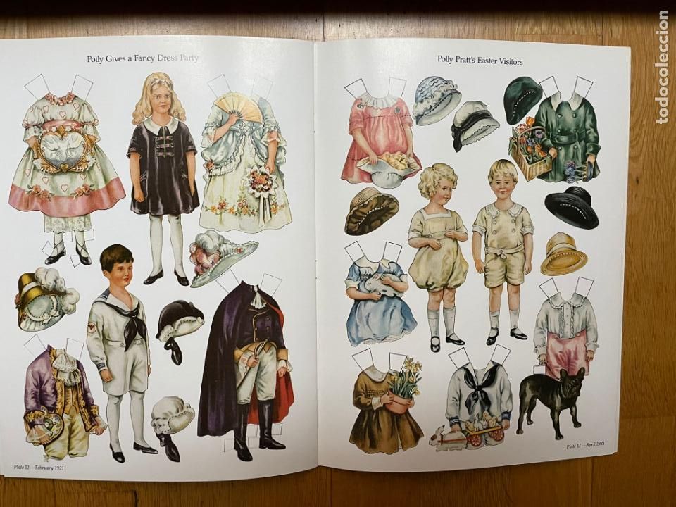 Coleccionismo recortables: LIBRO RECORTABLE POLLY PRATT - Foto 4