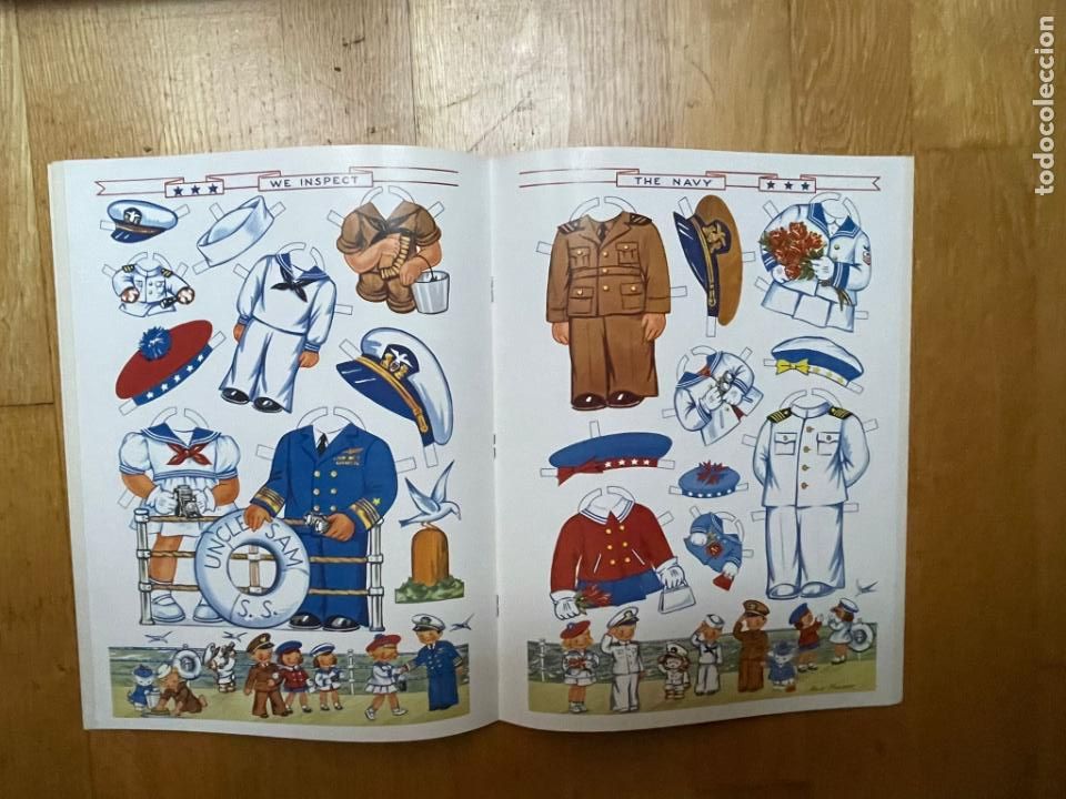 Coleccionismo recortables: LIBRO RECORTABLE UNCLE SAMS LITTLE HELPERS - Foto 2