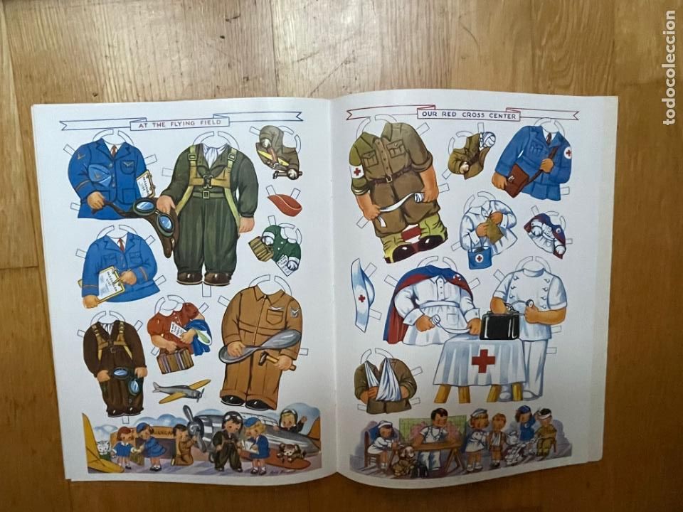 Coleccionismo recortables: LIBRO RECORTABLE UNCLE SAMS LITTLE HELPERS - Foto 3