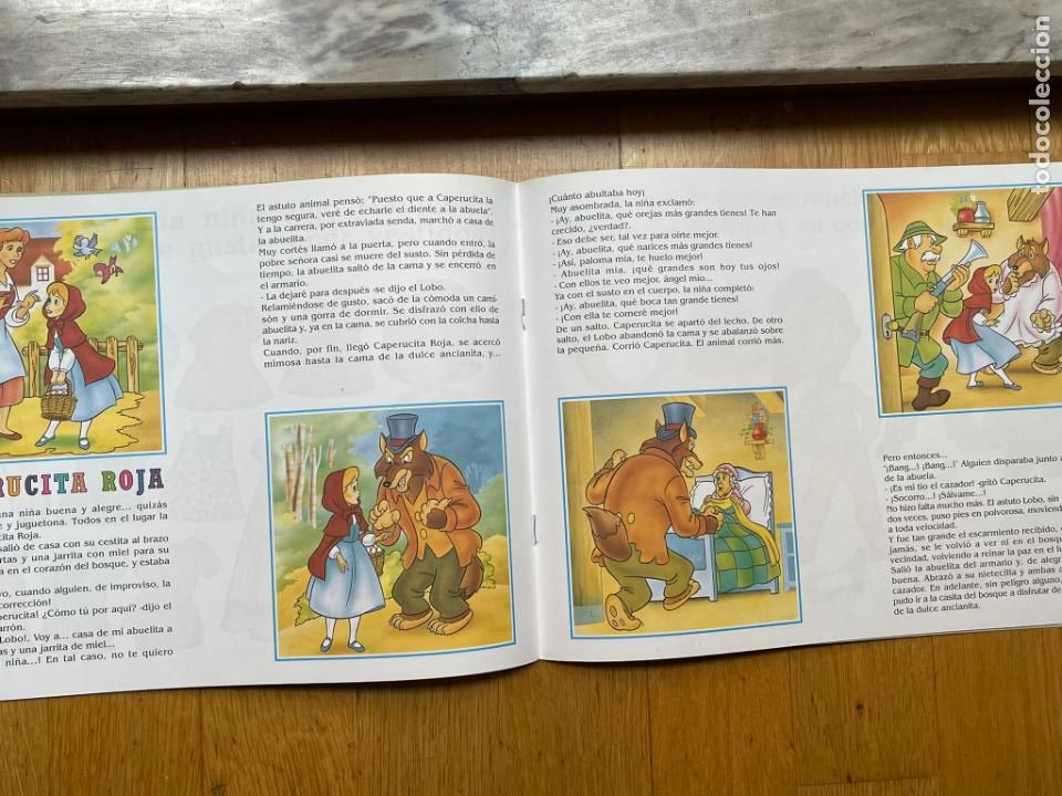 Coleccionismo recortables: CUENTO RECORTABLE CAPERUCITA ROJA DE EDIVAS - Foto 2