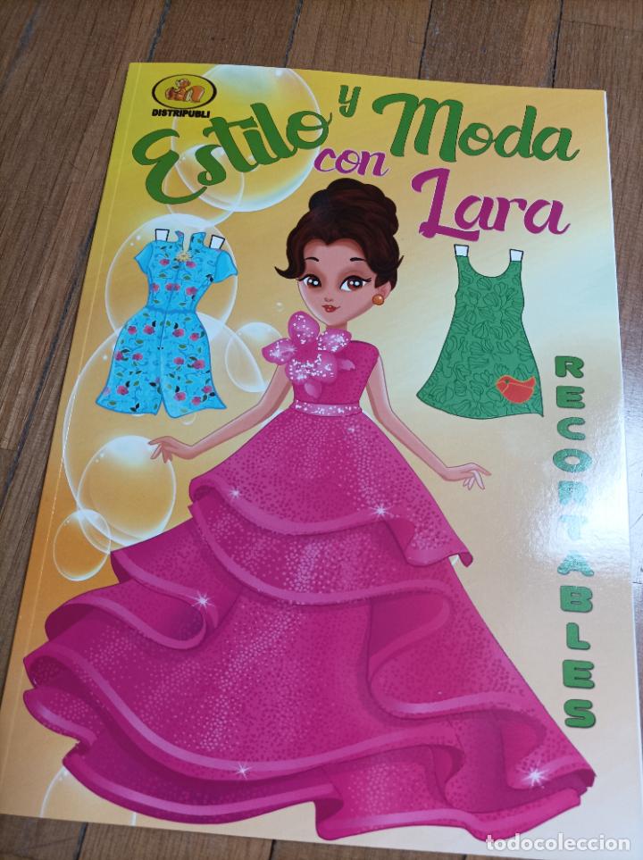 Coleccionismo recortables: LIBRO RECORTABLES ESTILO Y MODA DISTRIPUBLI CON 16 HOJAS - Foto 1
