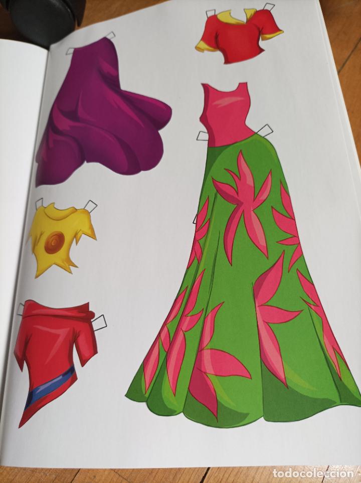 Coleccionismo recortables: LIBRO RECORTABLES ESTILO Y MODA DISTRIPUBLI CON 16 HOJAS - Foto 4