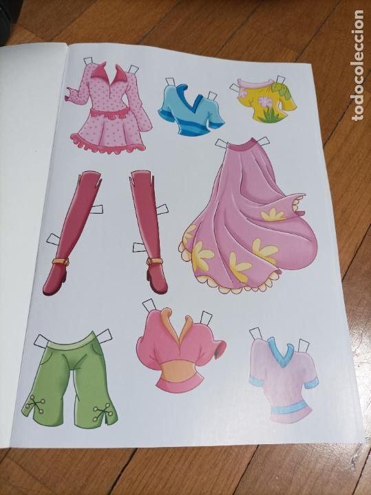 Coleccionismo recortables: LIBRO RECORTABLES ESTILO Y MODA DISTRIPUBLI CON 16 HOJAS - Foto 2