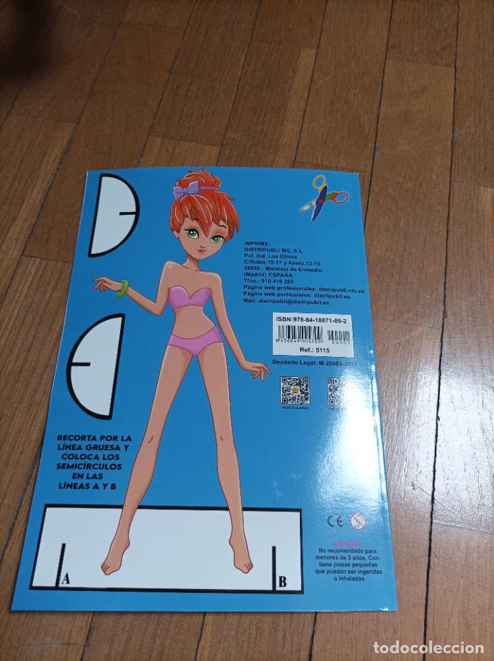 Coleccionismo recortables: LIBRO RECORTABLES ESTILO Y MODA DISTRIPUBLI CON 16 HOJAS - Foto 4