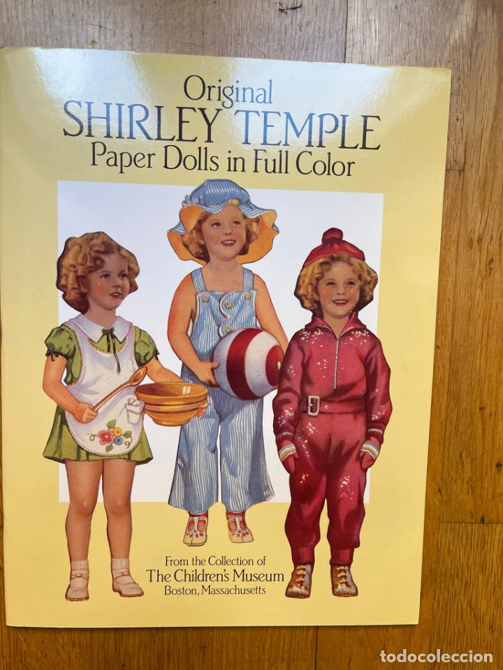 Coleccionismo recortables: LIBRO RECORTABLE SHIRLEY TEMPLE - Foto 1
