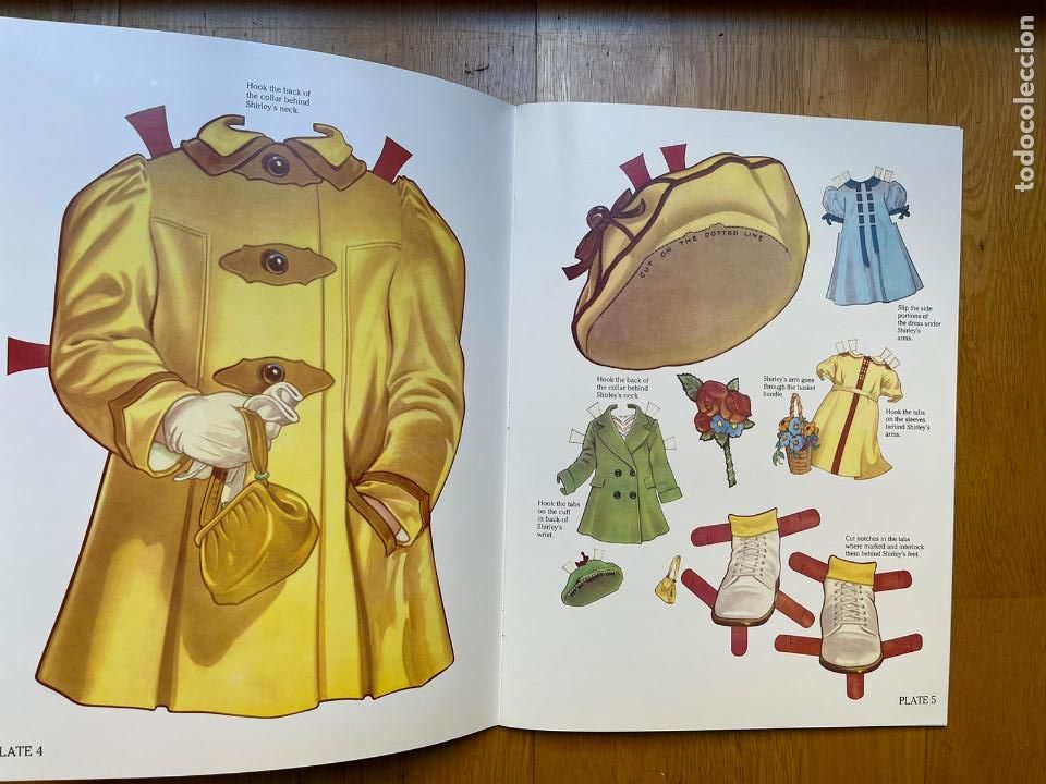 Coleccionismo recortables: LIBRO RECORTABLE SHIRLEY TEMPLE - Foto 3