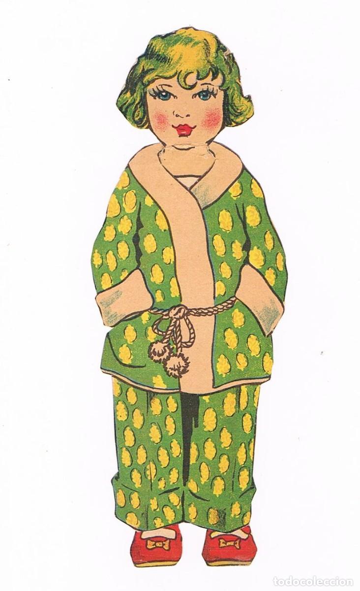 Coleccionismo recortables: RECORTABLE MU&Ntilde;ECA A&Ntilde;OS 40 - Foto 3