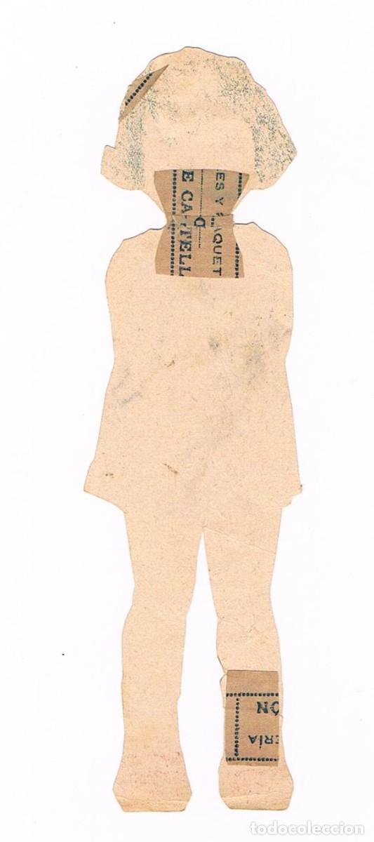 Coleccionismo recortables: RECORTABLE MU&Ntilde;ECA A&Ntilde;OS 40 - Foto 5