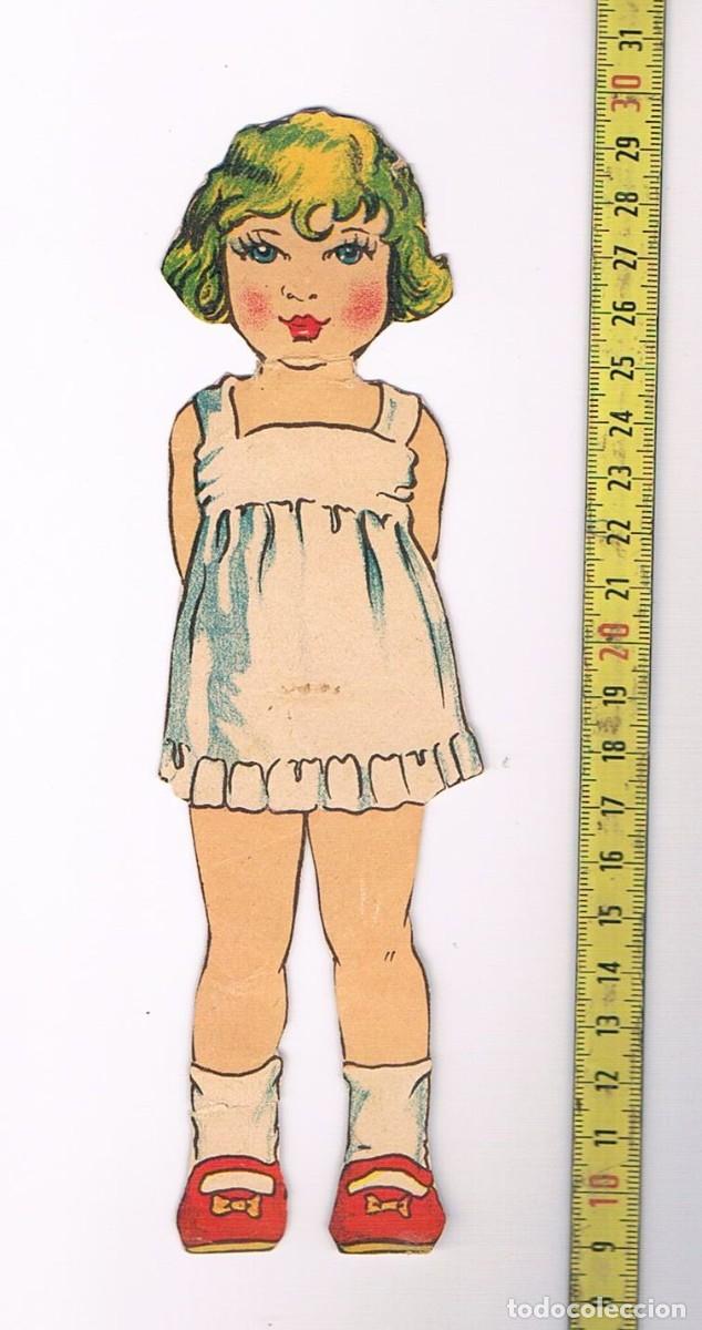 Coleccionismo recortables: RECORTABLE MU&Ntilde;ECA A&Ntilde;OS 40 - Foto 6