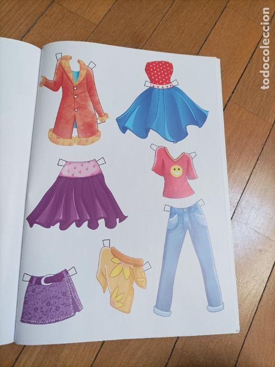 Coleccionismo recortables: ESTILO Y MODA CON EMMA, LIBRO DE RECORTABLES DE MU&Ntilde;ECA - Foto 2