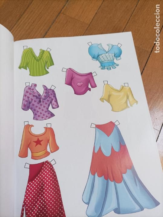 Coleccionismo recortables: ESTILO Y MODA CON ALBA LIBRO RECORTABLE DE MU&Ntilde;ECA - Foto 3