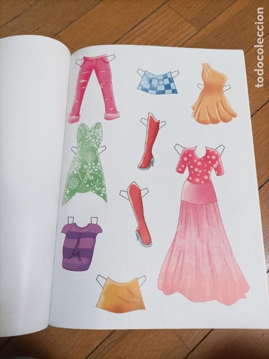 Coleccionismo recortables: ESTILO Y MODA CON LARA LIBRO DE RECORTABLE DE MU&Ntilde;ECA - Foto 2