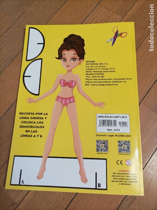 Coleccionismo recortables: ESTILO Y MODA CON LARA LIBRO DE RECORTABLE DE MU&Ntilde;ECA - Foto 4
