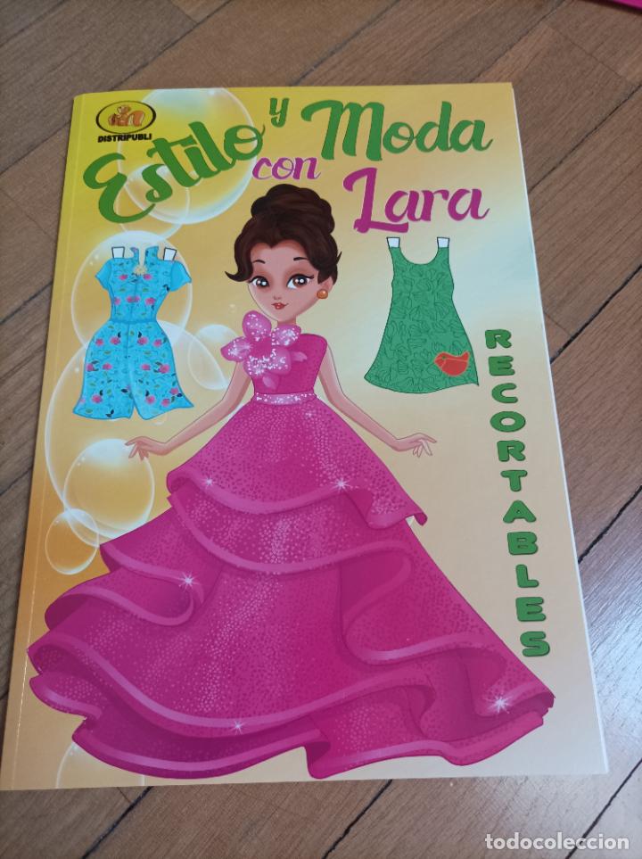 Coleccionismo recortables: ESTILO Y MODA CON LARA LIBRO DE RECORTABLE DE MU&Ntilde;ECA - Foto 1