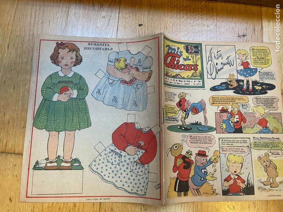 Coleccionismo recortables: RECORTABLE CON LA REVISTA MIS CHICAS - Foto 1