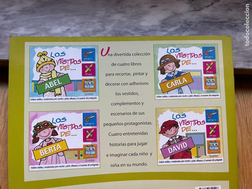 Coleccionismo recortables: RECORTABLE LOS VESTIDOD DE DAVID - Foto 8