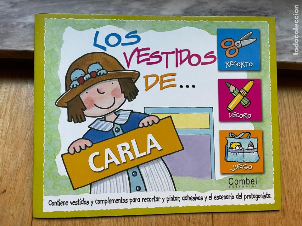 Coleccionismo recortables: RECORTABLE LOS VESTIDOS DE CARLA - Foto 1