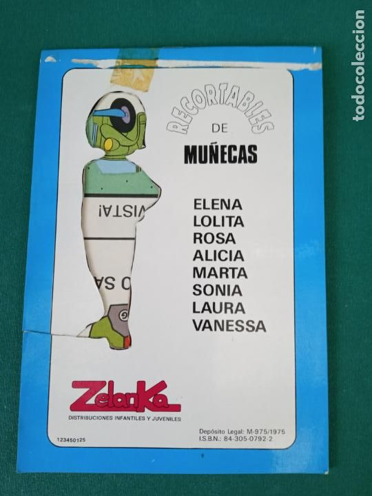 Coleccionismo recortables: RECORTABLES DE MU&Ntilde;ECAS ELENA - Foto 2
