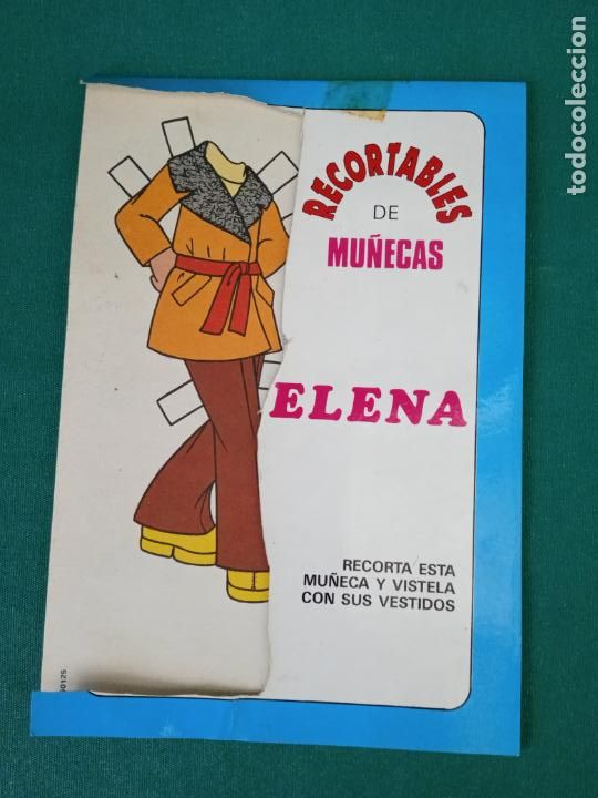 Coleccionismo recortables: RECORTABLES DE MU&Ntilde;ECAS ELENA - Foto 1