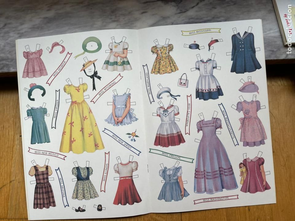 Coleccionismo recortables: RECORTABLE MISS AMERICA - Foto 4