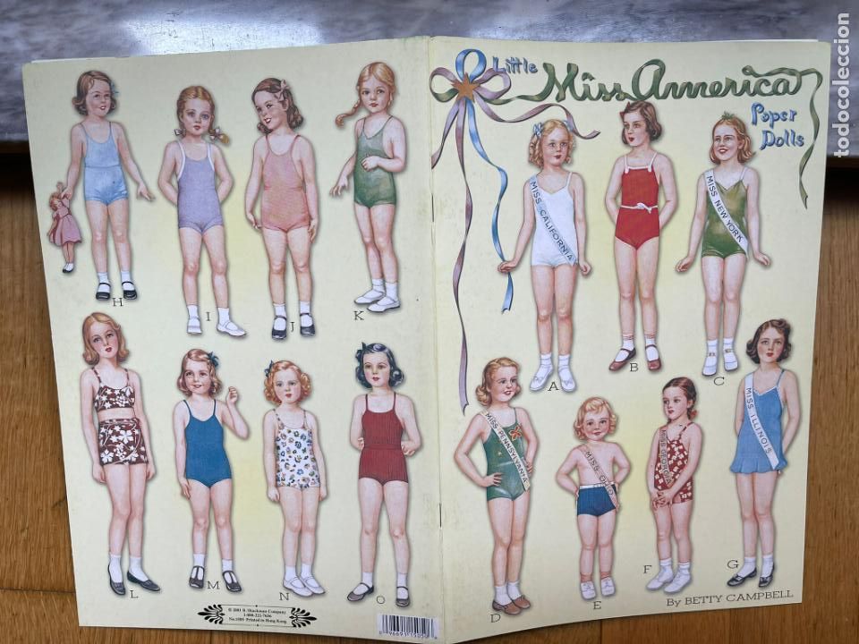 Coleccionismo recortables: RECORTABLE MISS AMERICA - Foto 1