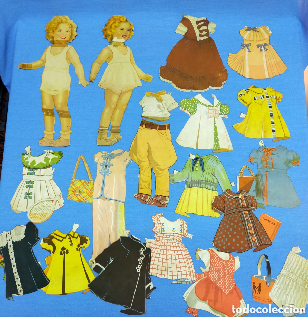 Coleccionismo recortables: Shirley Temple recortables - Foto 1