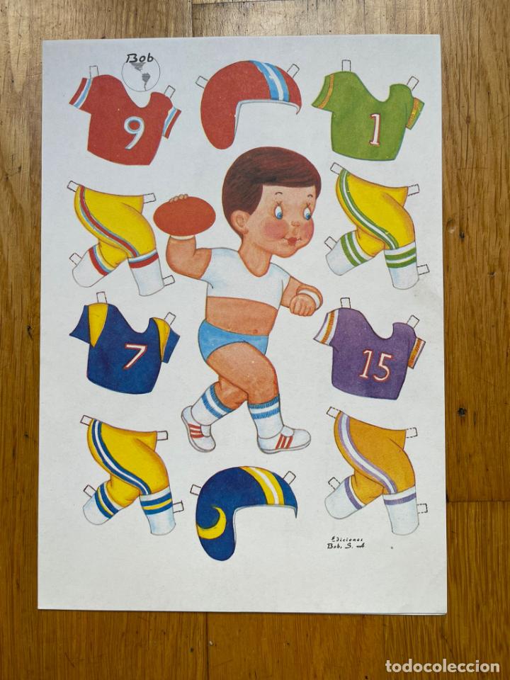 Coleccionismo recortables: RECORTABLE EDICIONES BOB RUGBY - Foto 1