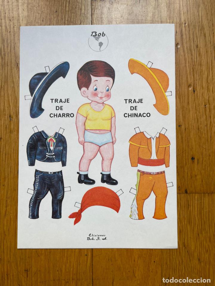 Coleccionismo recortables: RECORTABLE TRAJE DE CHARRO EDICIONES BOB - Foto 1