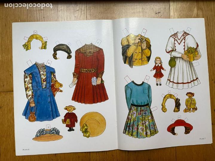 Coleccionismo recortables: LIBRO DE RECORTABLES CONSTA DE 8 PAGINAS - Foto 3