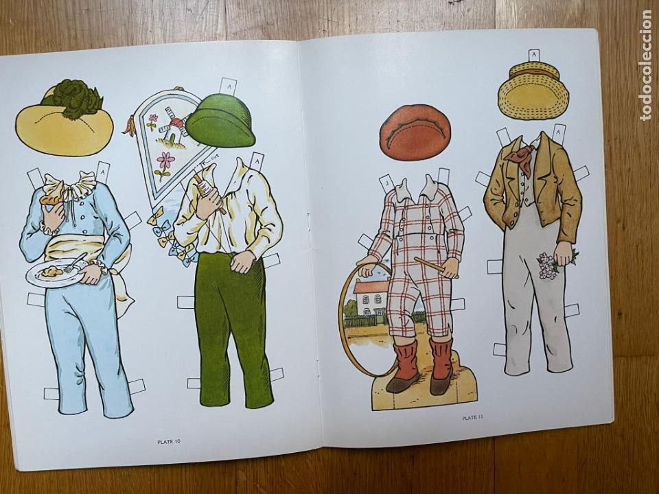 Coleccionismo recortables: LIBRO DE RECORTABLES CONSTA DE 16 LAMINAS - Foto 5