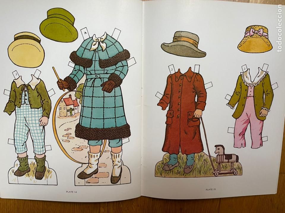 Coleccionismo recortables: LIBRO DE RECORTABLES CONSTA DE 16 LAMINAS - Foto 7