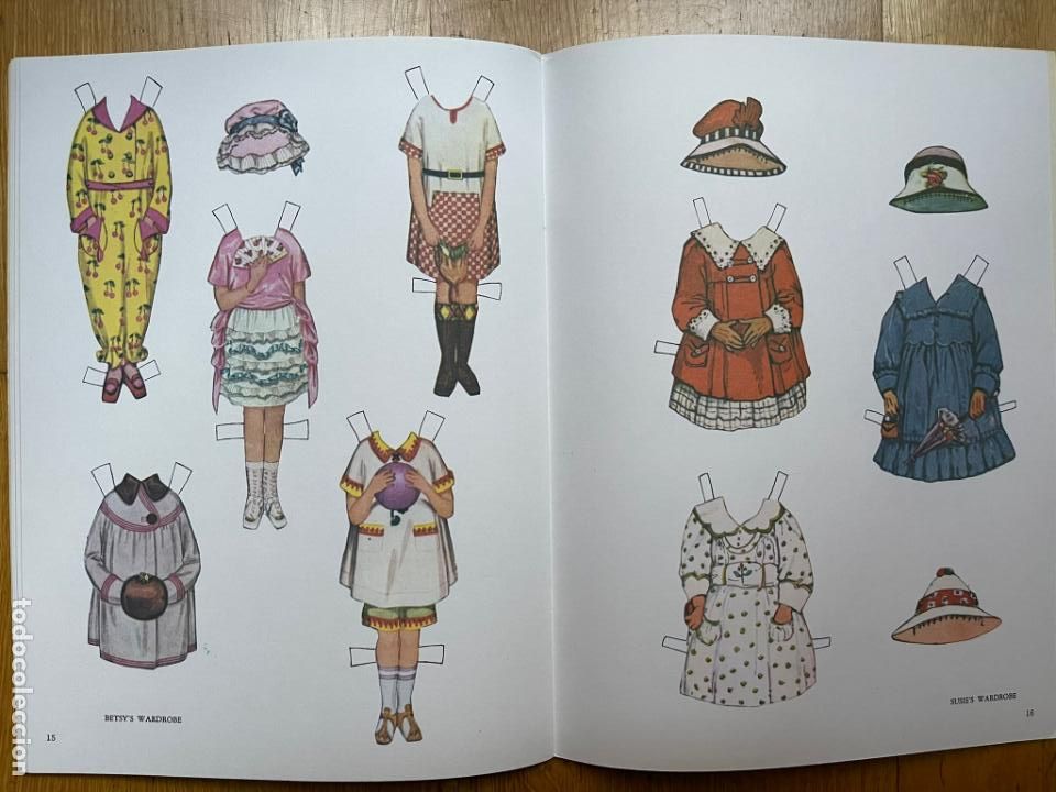 Coleccionismo recortables: LIBRO DE RECORTABLES CONSTA DE 18 LAMINAS - Foto 6