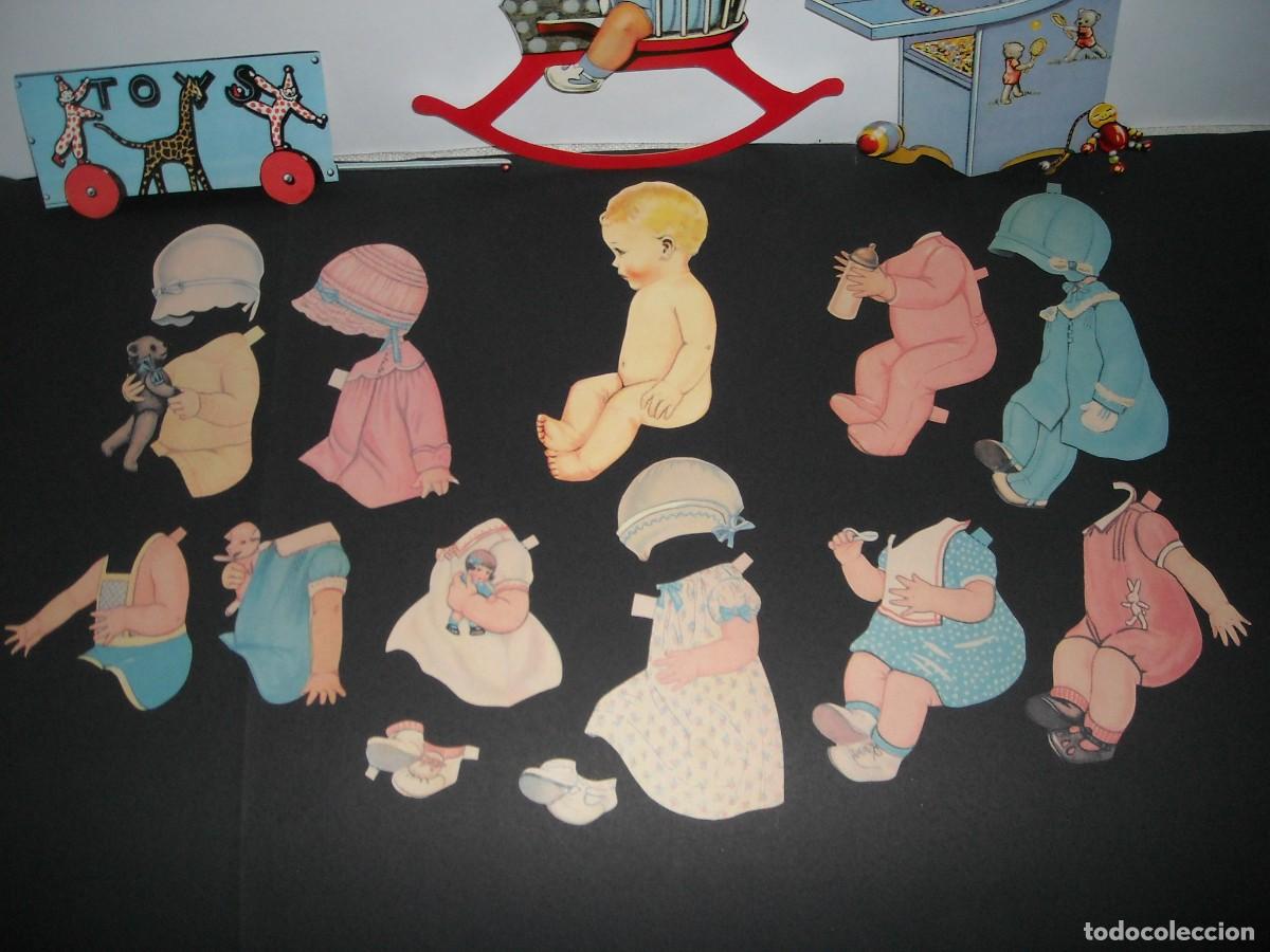 Coleccionismo recortables: RECORTABLE BABY PATSY, DE QUEEN HOLDEN, CON VESTIDOS Y COMPLEMENTOS - Foto 6