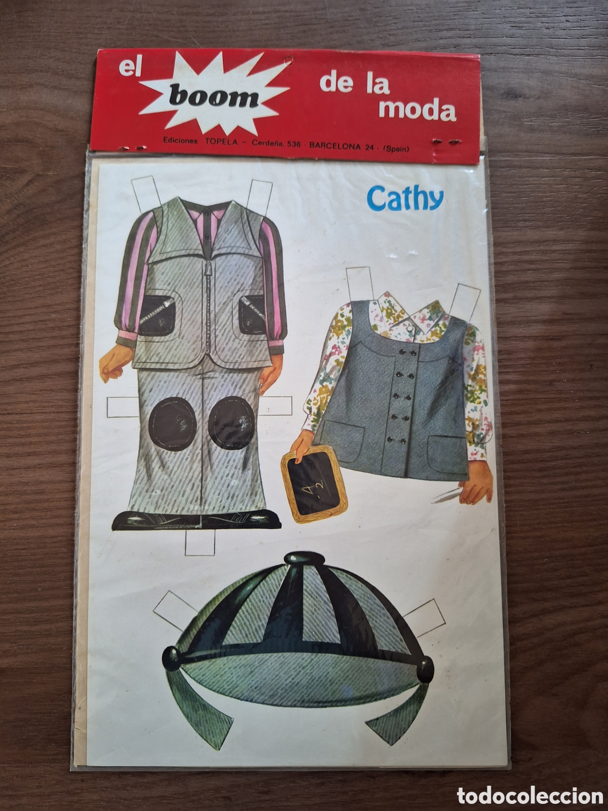 Coleccionismo recortables: EL BOOM DE LA MODA CATHY - RECORTABLE MU&Ntilde;ECAS - Foto 2