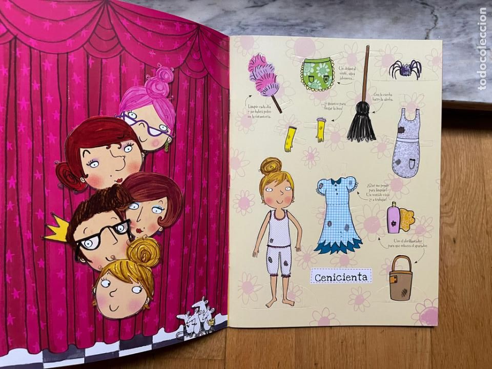 Coleccionismo recortables: RECORTABLE UN TEATRO DE CUENTO LA CENICIENTA - Foto 2