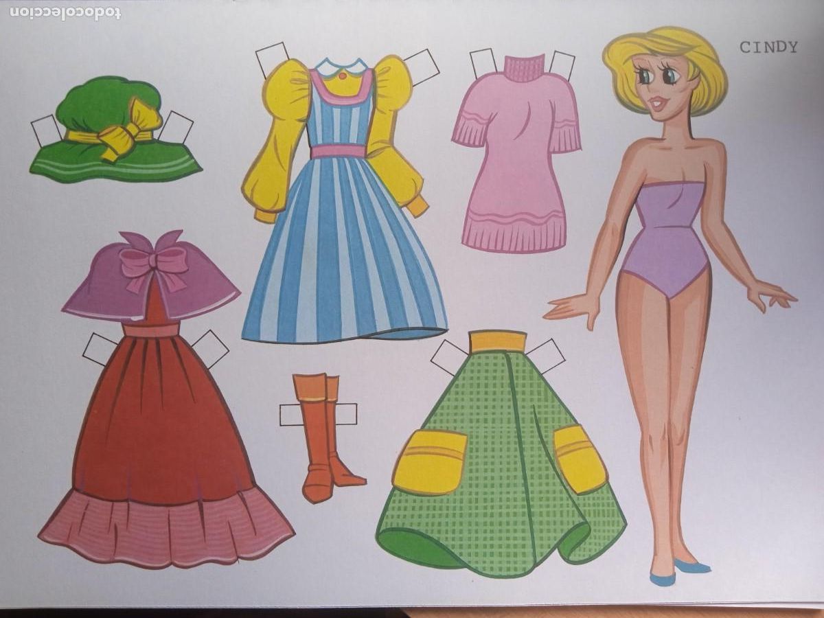 Coleccionismo recortables: Recortable CINDY - Foto 1