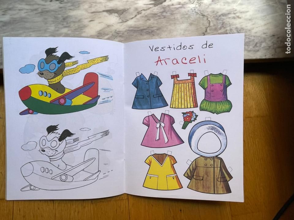 Coleccionismo recortables: LIBRO RECORTABLE Y DE COLOREAR DE EDIVAS - Foto 4