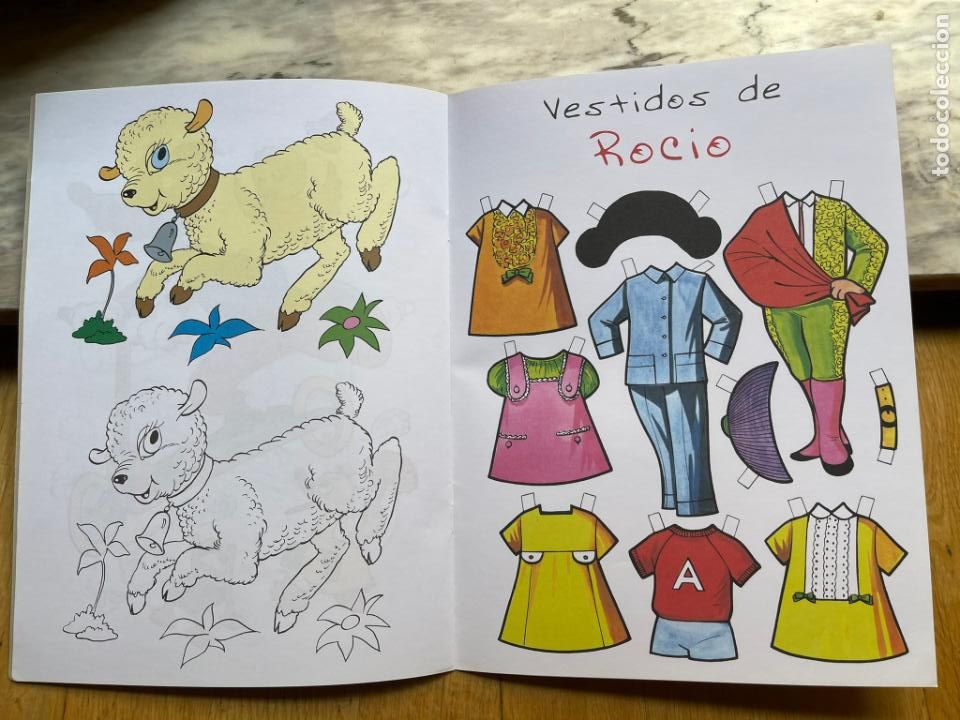 Coleccionismo recortables: LIBRO RECORTABLE Y DE COLOREAR DE EDIVAS - Foto 3